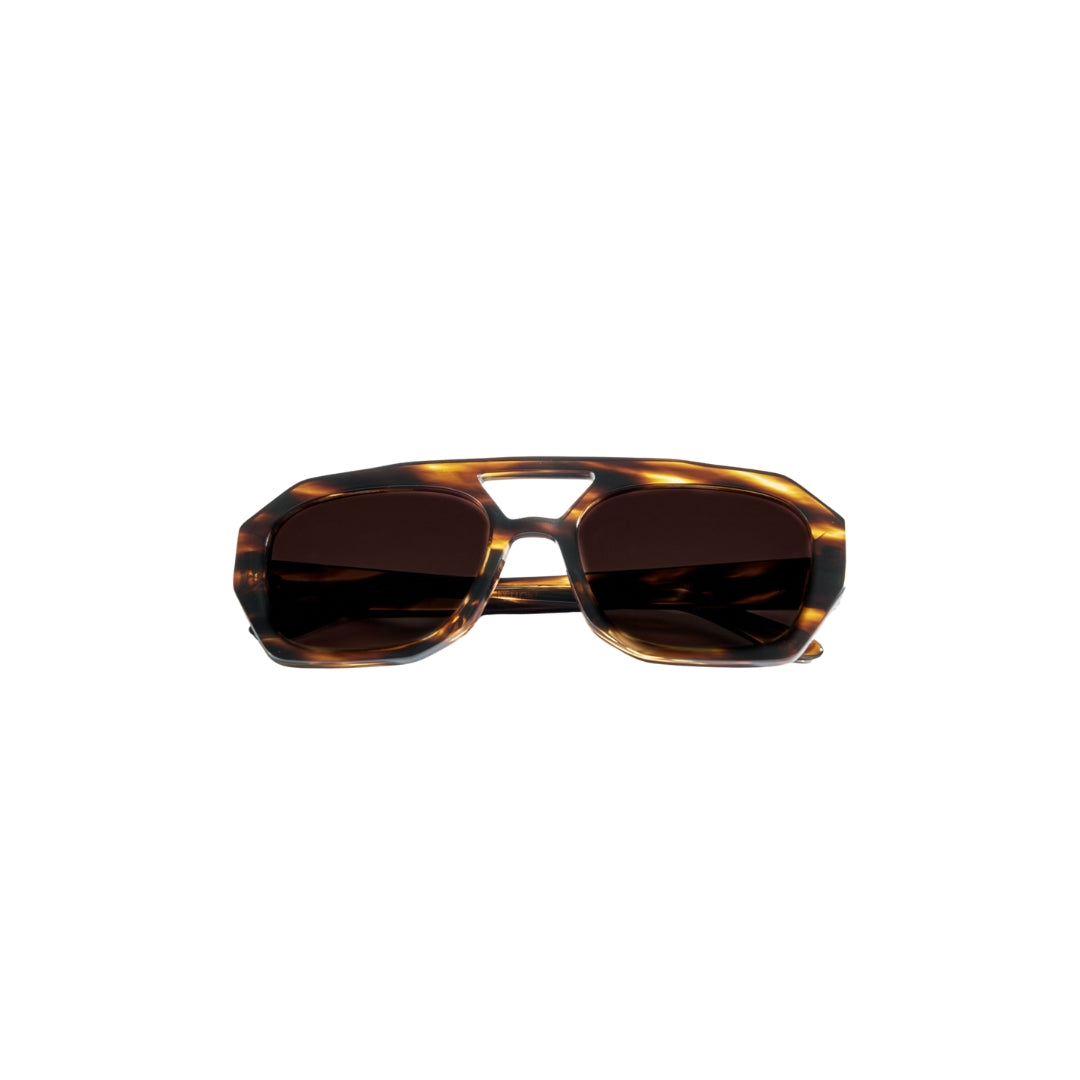 GJENSY Brown - Unisex Sunglasses