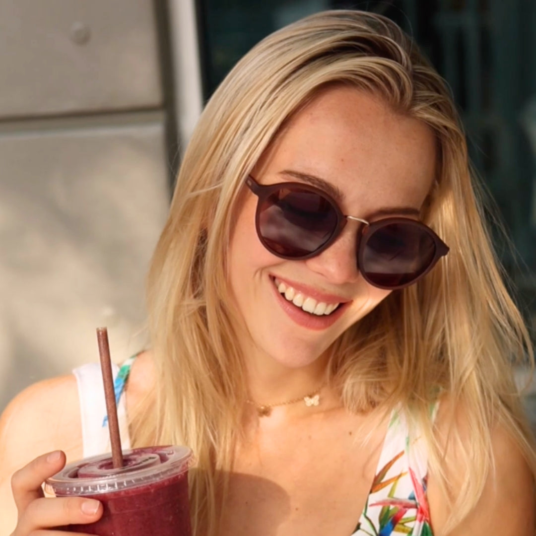 HYGGE Matte Brown - Unisex Sunglasses