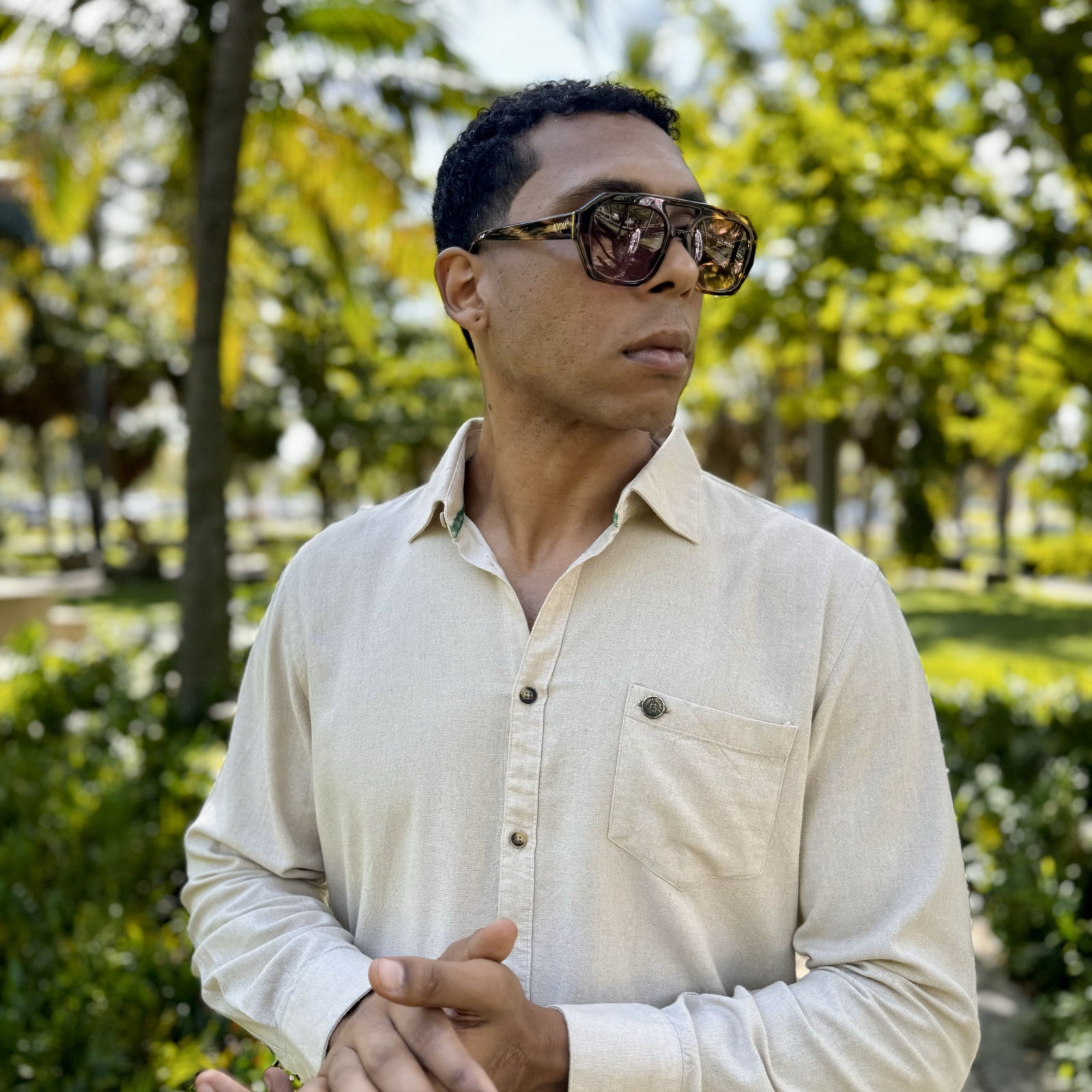 GJENSY Brown - Unisex Sunglasses